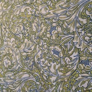 9 yards spring green cotton fabric